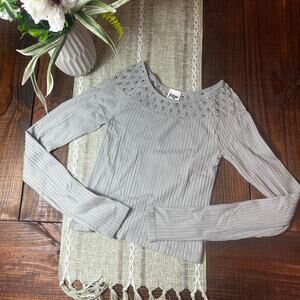 Tokyo Darling Long Sleeve Form Fitting Top Size XS